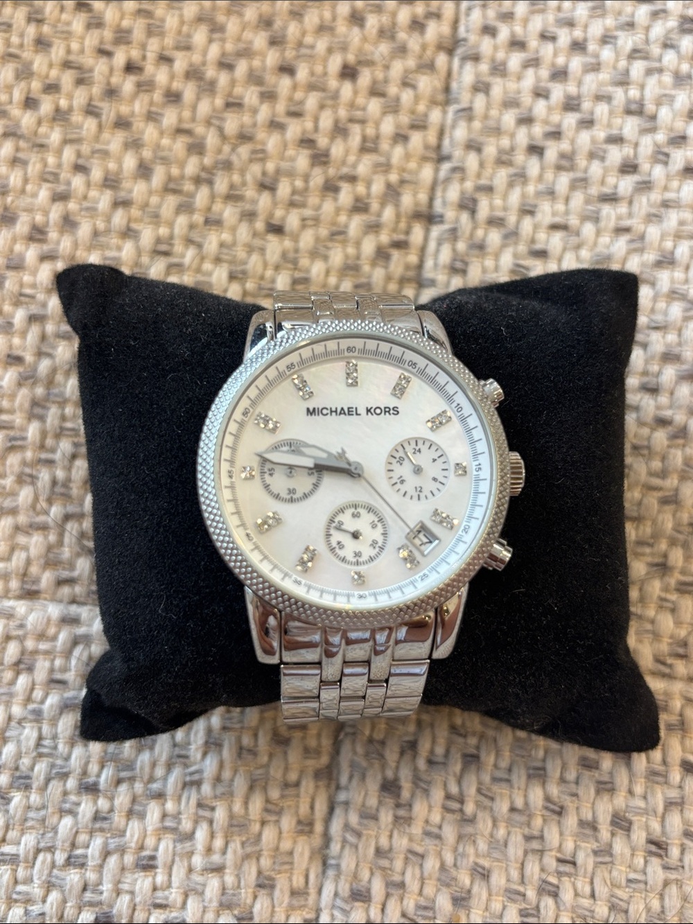 Michael Kors Ritz Silver-Tone MK5020 Wrist Watch for Women
